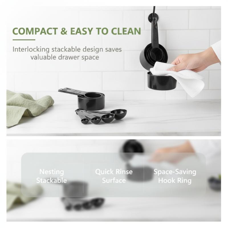 10-delige set maatlepels en -b - Meal Prep Kitchen recensie en prijs