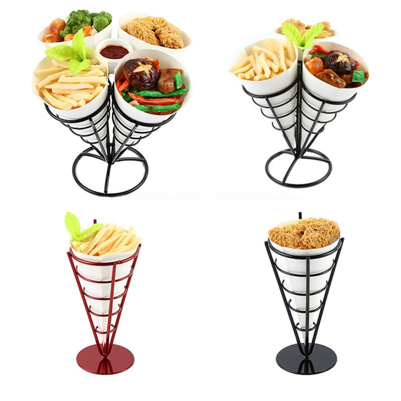 Roestvrij Staal Frieten Stand  - Sauce Dipping Cup recensie en prijs
