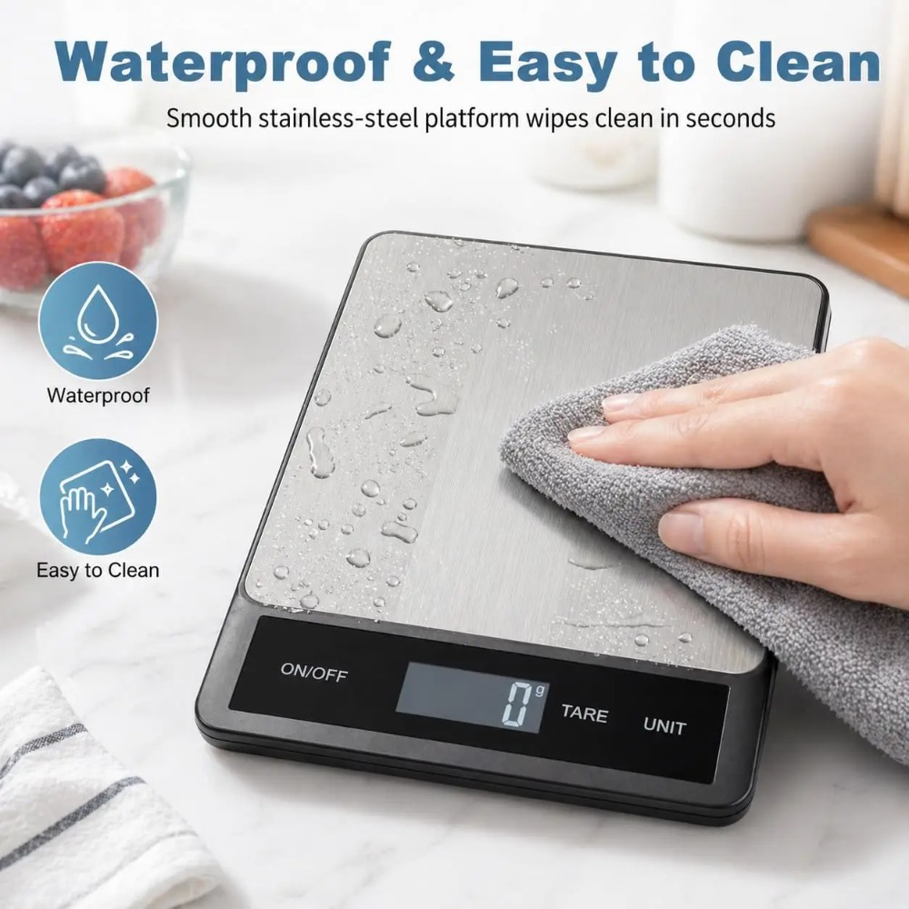Waterdichte digitale keukenwee - Meal Prep Kitchen recensie en prijs