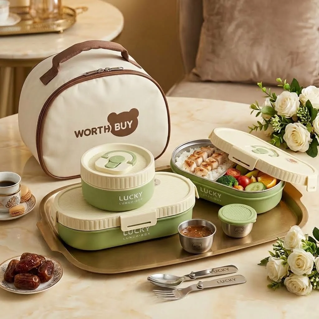 304 roestvrijstalen lunchboxse - Meal Prep Or Prep Meal recensie en prijs