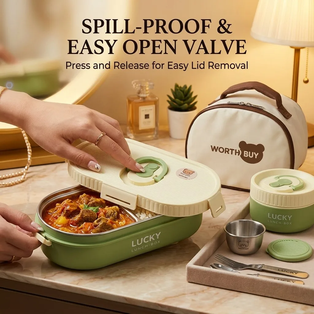 304 roestvrijstalen lunchboxse - Meal Prep Or Prep Meal recensie en prijs