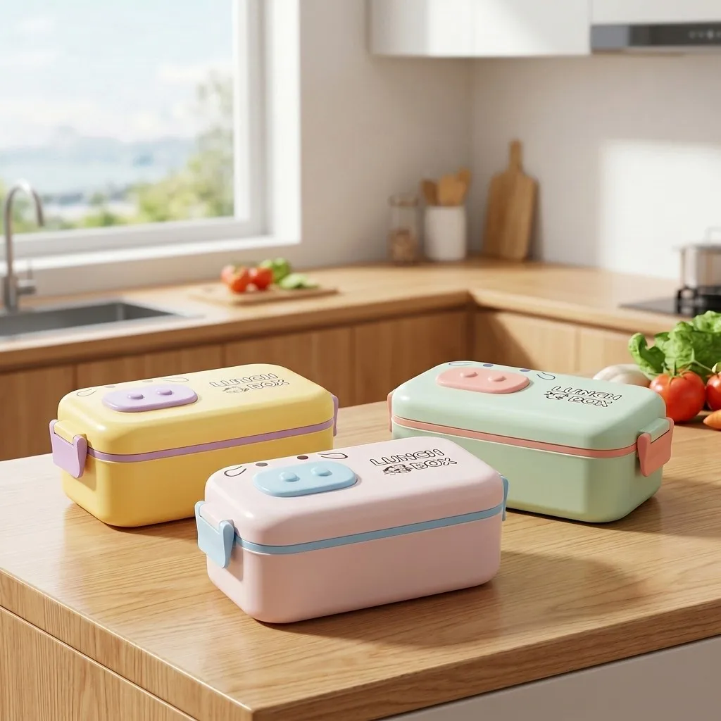 Dierenprint Bento Box Plastic  - Meal Prep Or Prep Meal recensie en prijs