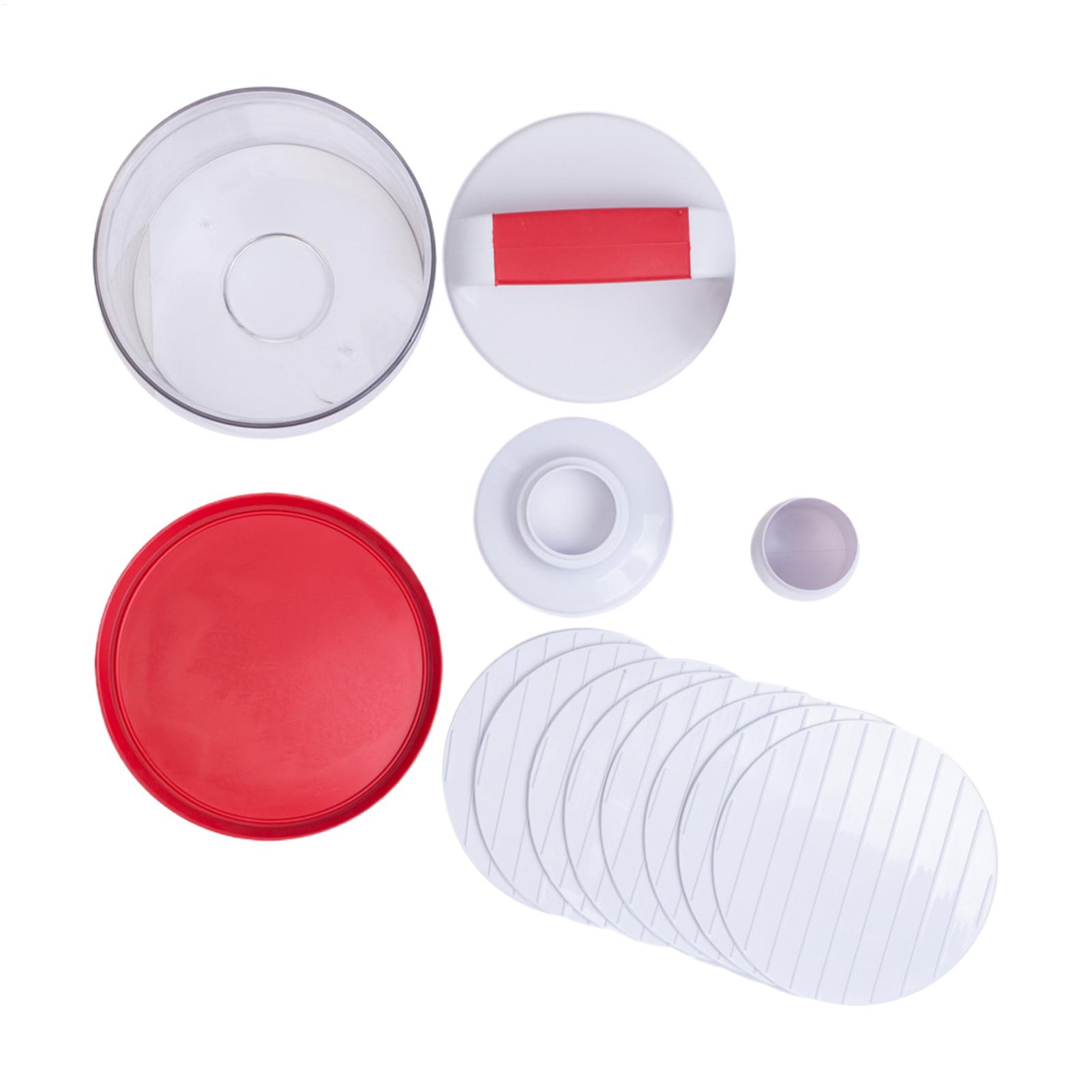Hamburger Patty Maker, antiaan - Meal Prep With Rice recensie en prijs